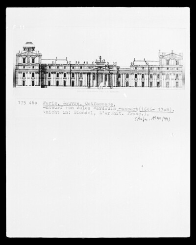 Paris, Louvre, Design for the Eastern Façade