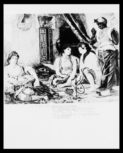 The women of Algiers in their quarters