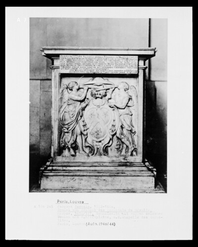 Socket of the Headstone of the Cardinal de Bérulle