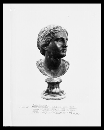 Head of Aphrodite from Knidos to Praxiteles