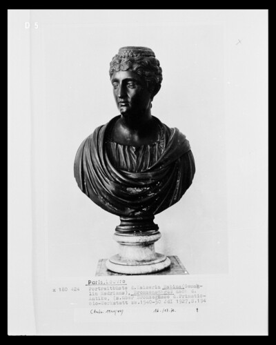 Bust of Empress Sabina after an antique model