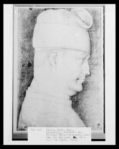 Portrait of Filippo Maria Visconti, Duke of Milan