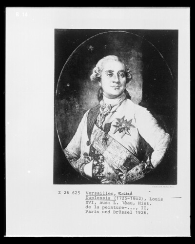Portrait of Louis 16.