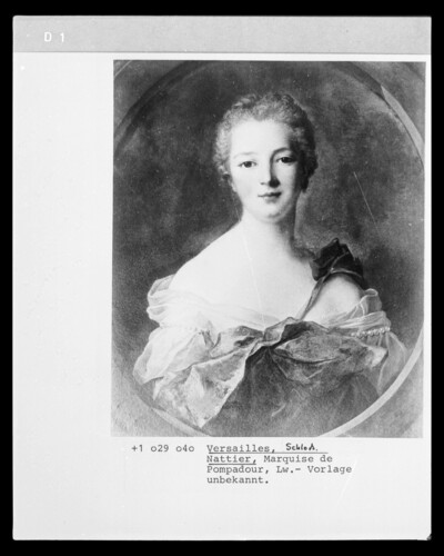 Portrait of Marquise de Pompadour