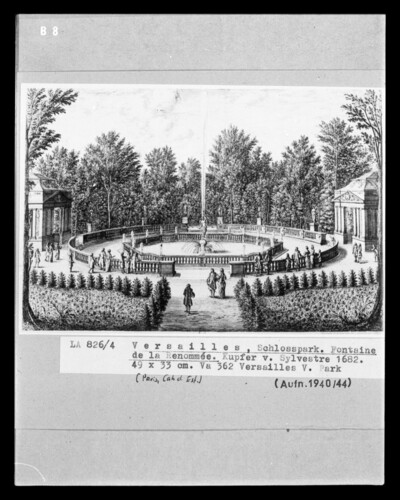 Versailles, palace park, Fontaine de la Renommée