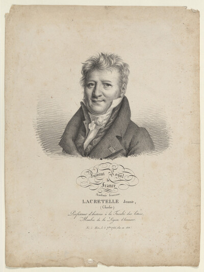 Bildnis des Jeune Lacretelle