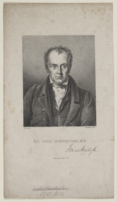 Bildnis des Sir James M. P. Mackintosh
