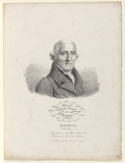 Bildnis des Nicolas Deyeux