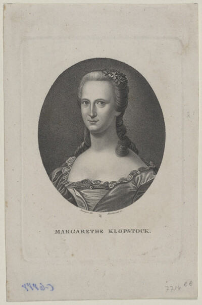 Bildnis der Margarete Klopstock