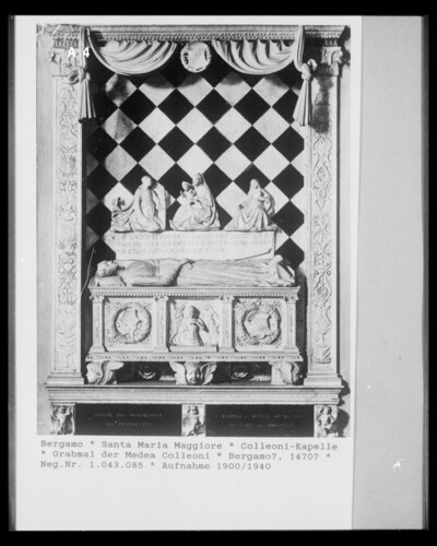 Headstone of Medea Colleoni