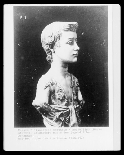 Bust of youthful John