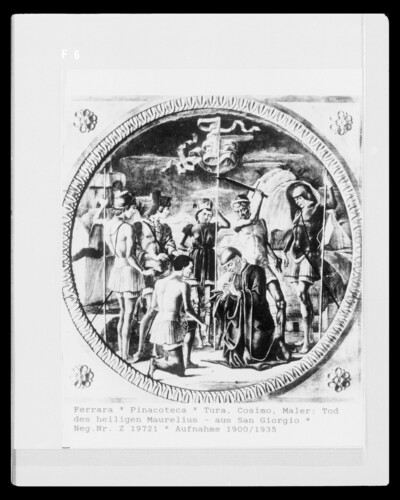 Tod des heiligen Maurelius