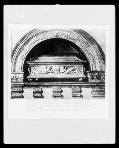 Headstone of Onofrio Strozzi