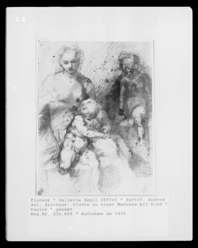 Study of a Madonna with a Child
