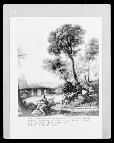 Landscape with Apollo and Mercury