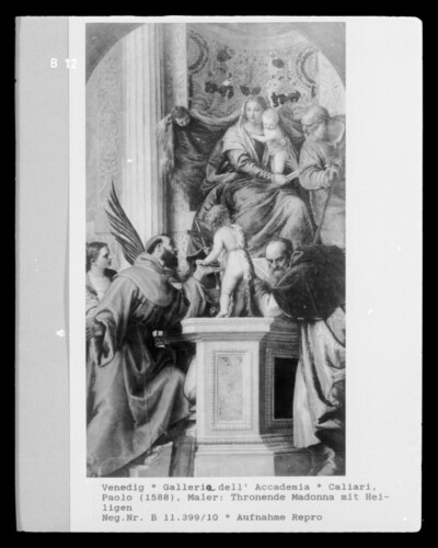 Throne Madonna with Saints
