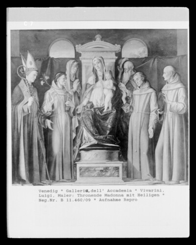 Throne Madonna with Saints