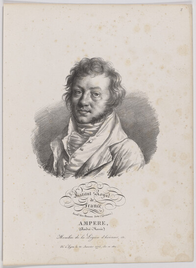 Bildnis des André-Marie Ampere