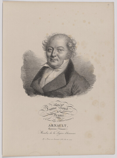 Bildnis des Antoine Vincent Arnault