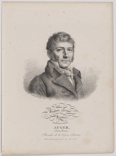Bildnis des Louis-Simon Auger