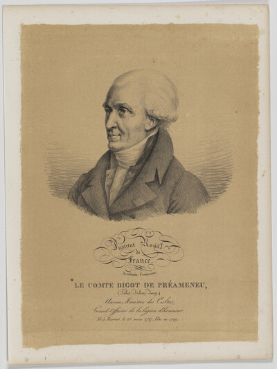 Bildnis des Felix-Julien-Jean Bigot de Préameneu