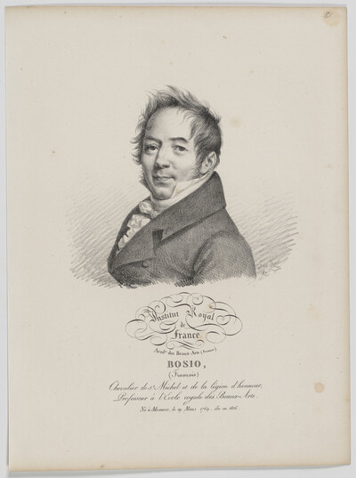 Bildnis des Francois Bosio