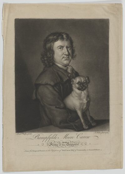 Bildnis des Bampfylde Moore Carew