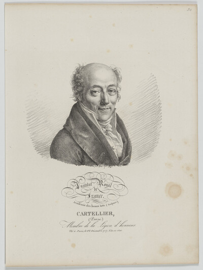 Bildnis des Pierre Cartellier