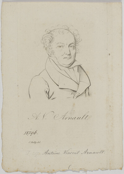 Bildnis des A. V. Arnault