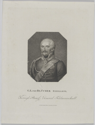 Bildnis des G. L. von Blücher