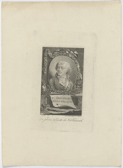 Bildnis des F. Brockmann