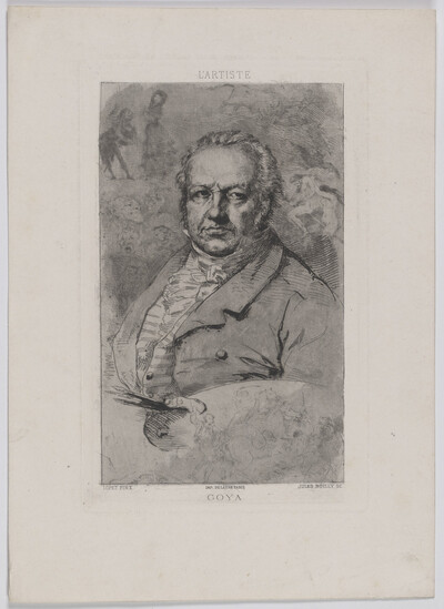 Bildnis des Francisco José de Goya y Lucientes