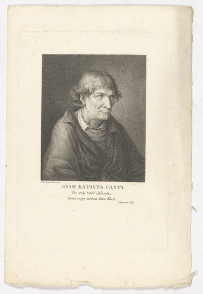 Bildnis des Giam Battista Casti