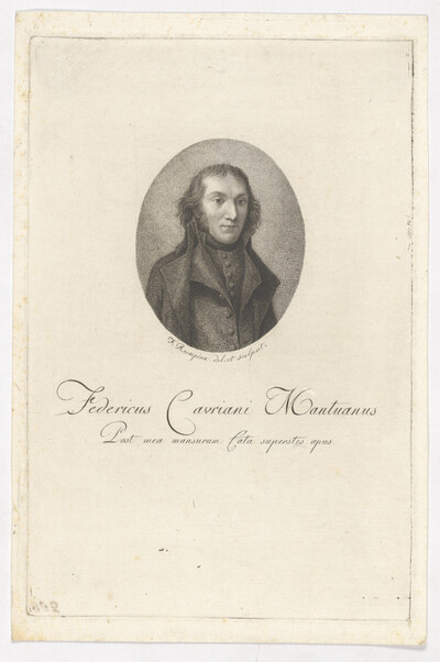 Bildnis des Federicus Cavriani