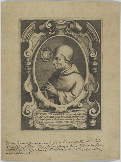 Bildnis des Aegidius Romanus