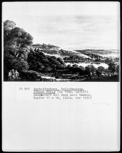 Landscape with Gang to Emmaus
