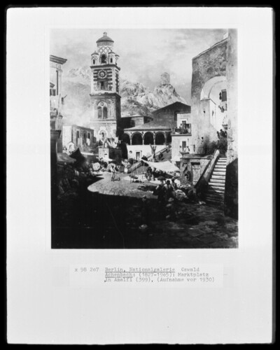 Market place of Amalfi