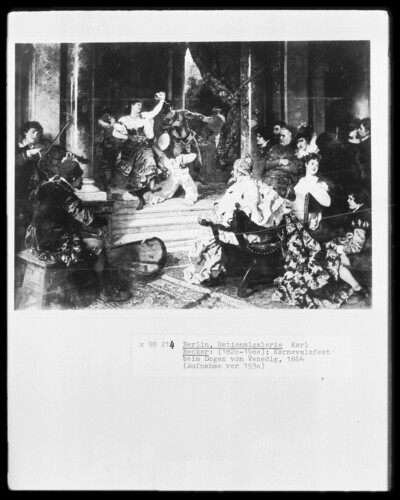 Carnival at the Doge of Venice