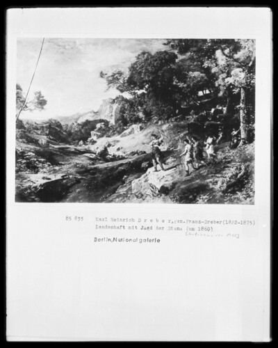 Hunting the Diana/Landscape with Hunting the Diana