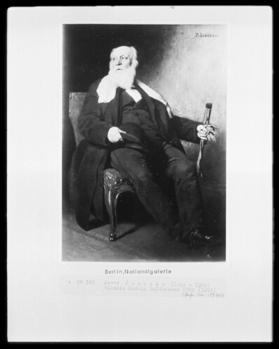 Portrait of painter Ludwig Holthausen
