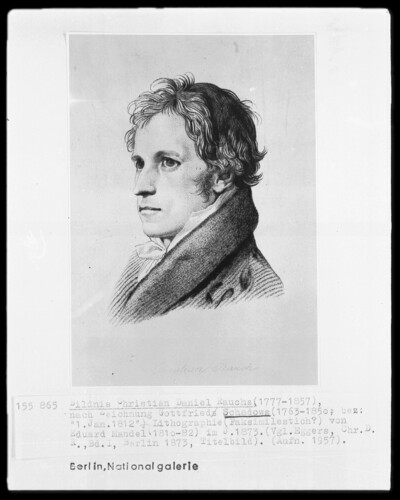 Portrait Christian Daniel Rauch