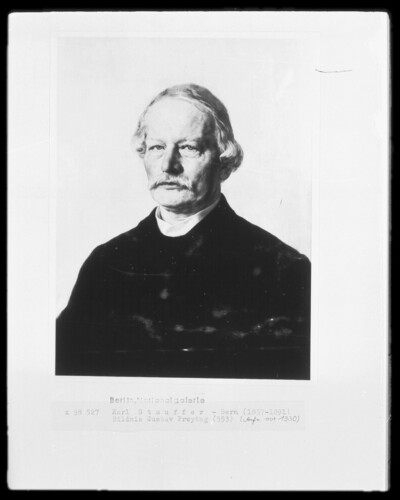 Portrait Gustav Freytag