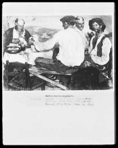 Spanish farmers/drinking farmers/Cuatro bebebedores o Amarretako