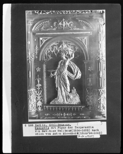 Cassette with Figure of Temperantia