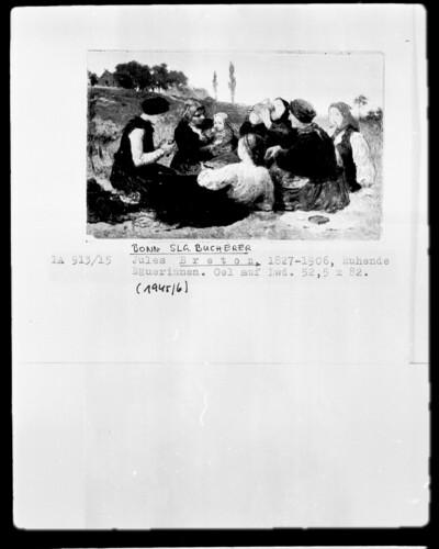 Resting peasant women