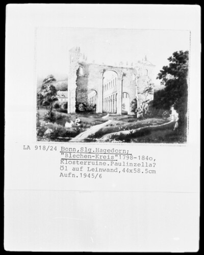 Monastery ruin (Paulinzella?)