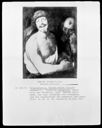 Democritus and Heraclitus
