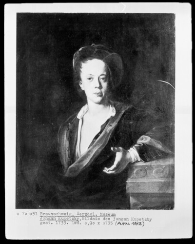 Portrait of a Boy/Portrait of the Young Kupezky Christian Johann Friedrich (1716-1733)