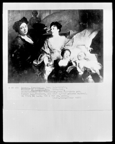 Self-portrait with family
