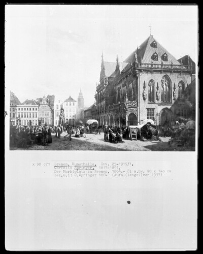 The marketplace at Bremen